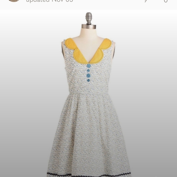 Knitted Dove Dresses & Skirts - IN SEARCH OF Knitted Dove bibs and bobbins dress